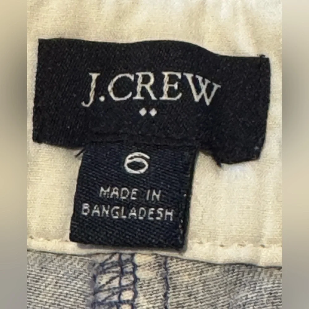 J. Crew‎ floral classic chino short Women Size 6 Preppy